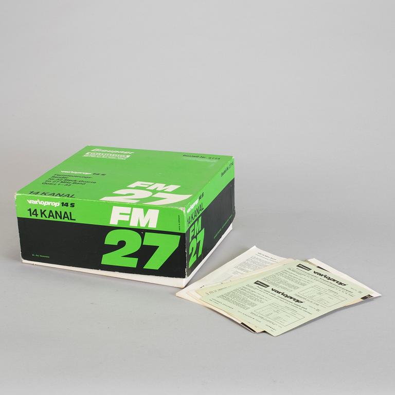 A Graupner mid 20th Century model boat.