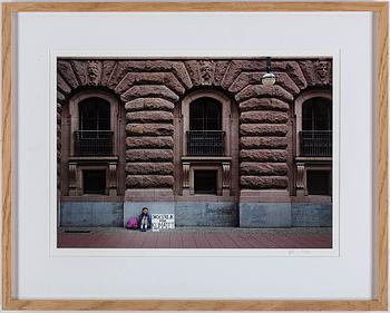 ADAM KARLS JOHANSSON, archival pigment print. Signed on label on verso.