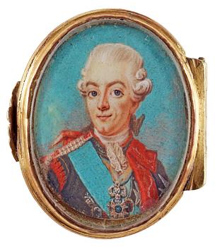 491. Lorens Pasch d y Efter, Kung Gustaf III (1746-1792).