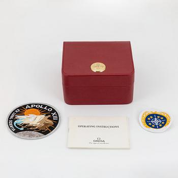 Omega, Speedmaster, Professional, "Moonwatch", chronograph, wristwatch, 42 mm.