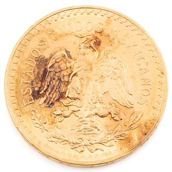 Gold coin, Mexico, 50 Pesos, 1947.