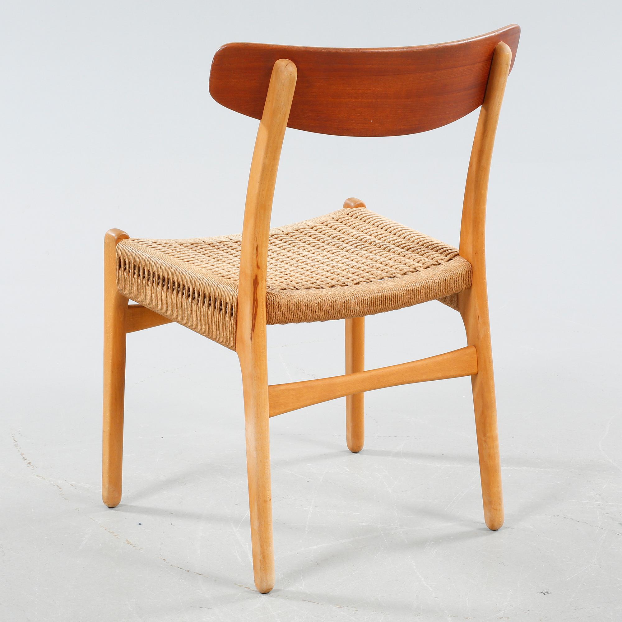 A "Spisestolen" chair by Hans J Wegner for Carl Hansen & Son, Denmark, 1900-talets andra hälft.