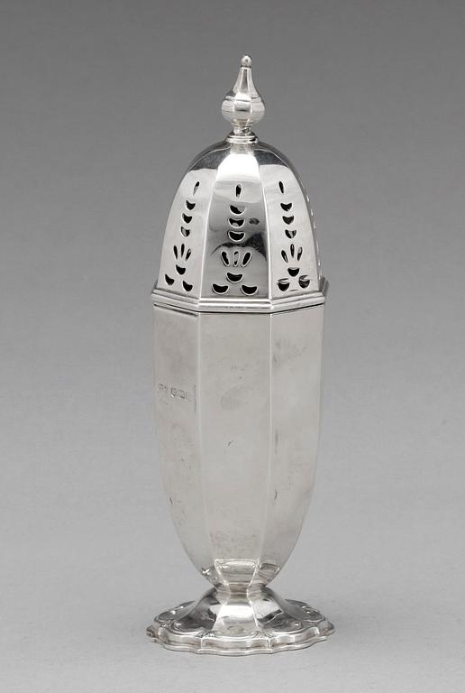 SOCKERRUSKA, silver, Henry Wilkinson, Sheffield, London, 1927. Ca 150 g.
