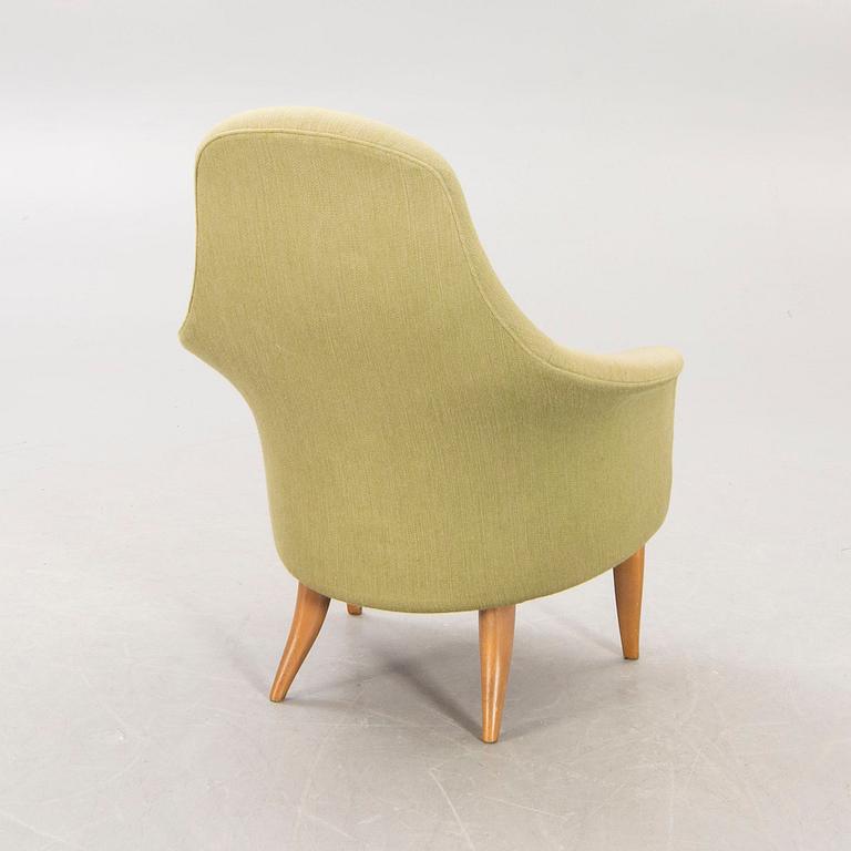 Kerstin Hörlin-Holmquist, fåtölj, "Stora Adam", Nordiska Kompaniet, formgiven 1958.