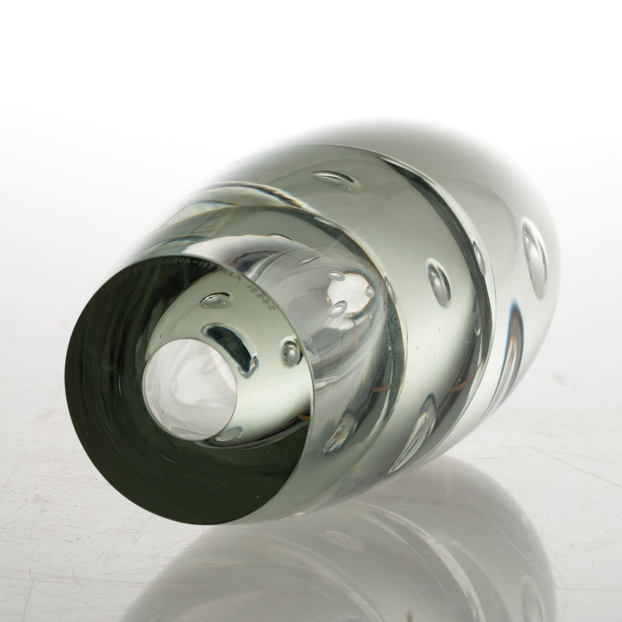 TIMO SARPANEVA, lasiveistos, "Claritas", signeerattu Timo Sarpaneva, Iittala 1984 C.