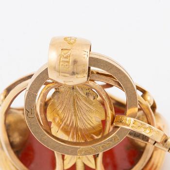 Sigill och nyckeldragare, av Johan Richard Borg och  Arvid Örn, Gävle 1831.