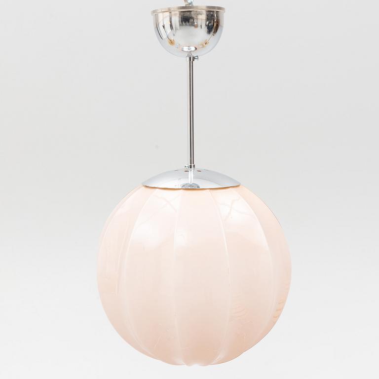 Ceiling lamp, 1940s/50s.