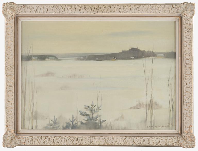 Eero Nelimarkka, Vinterlandskap.