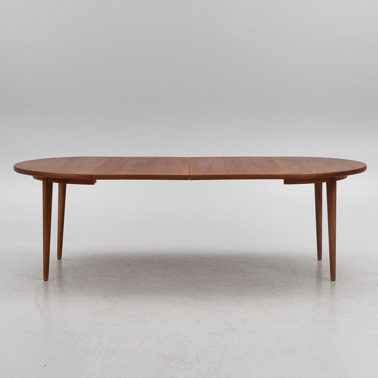 Karl Erik Ekselius, a dining table, JOC Möbler, Vetlanda, 1960s.