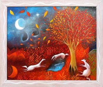 Stefan W Igelström, "Vilande vinthundar".