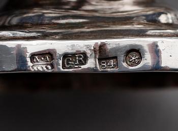 GRÄDDKANNA, silver, Ryssland 1839. Vikt ca 171 gram.