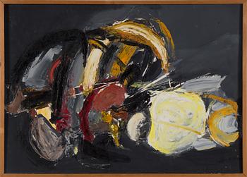 MARIA STANGRET-KANTOR, oil on cardboard, signed M. Stangret.