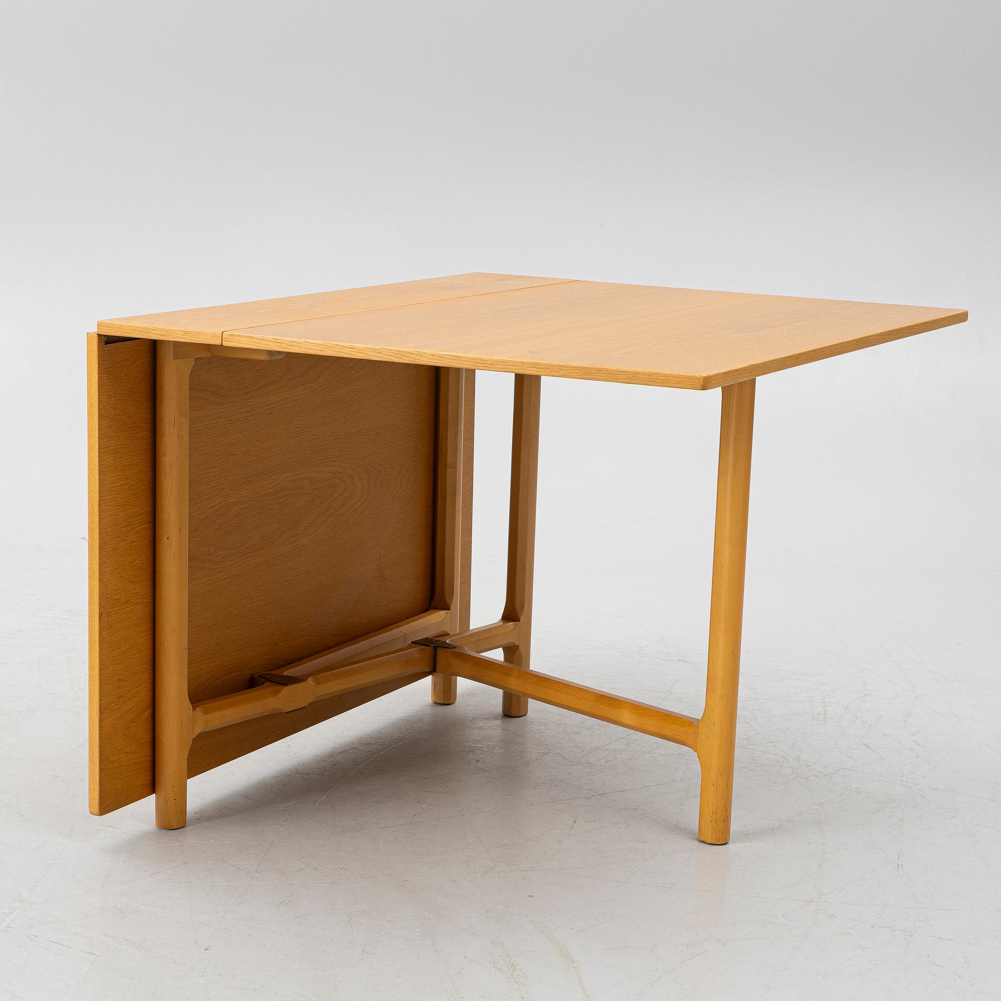 Bruno Mathsson, a gate leg table, Karl Mathsson, Värnamo.