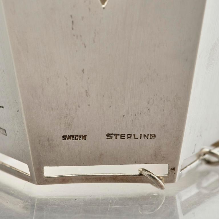 Wiwen Nilsson, a crown, sterling silver, Lund 1943.