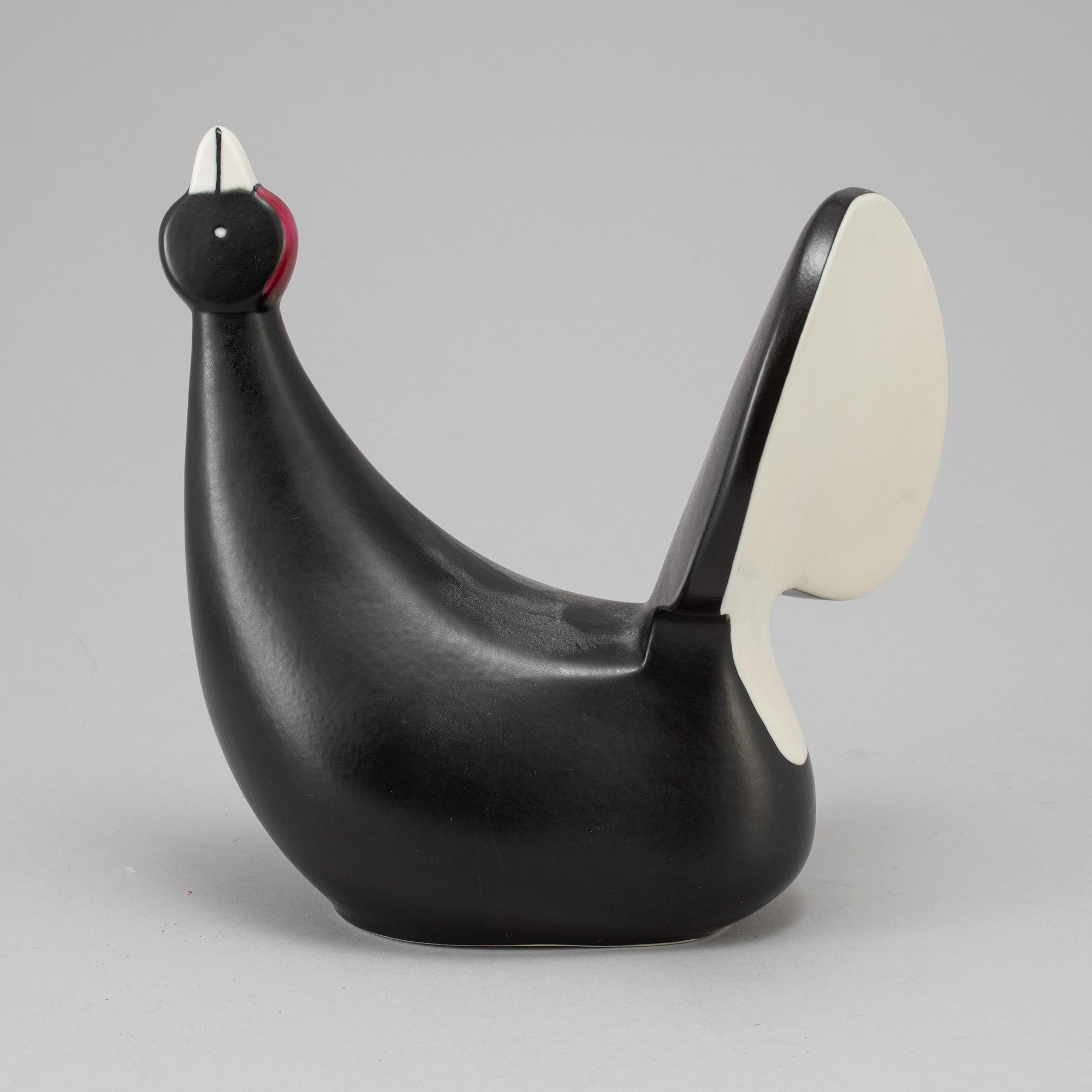 LILLEMOR MANNERHEIM, a stoneware figurine by Arabia for WWF in the 