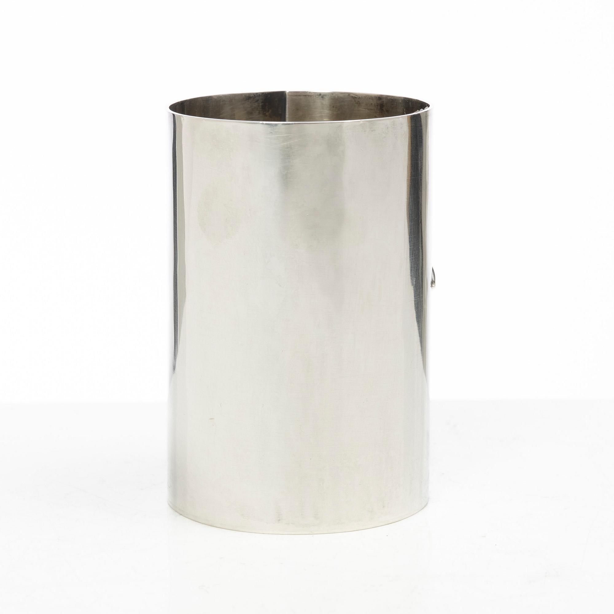 W.A. Bolin, vas, sterling silver, design Barbro Littmarck, Stockholm 1971.