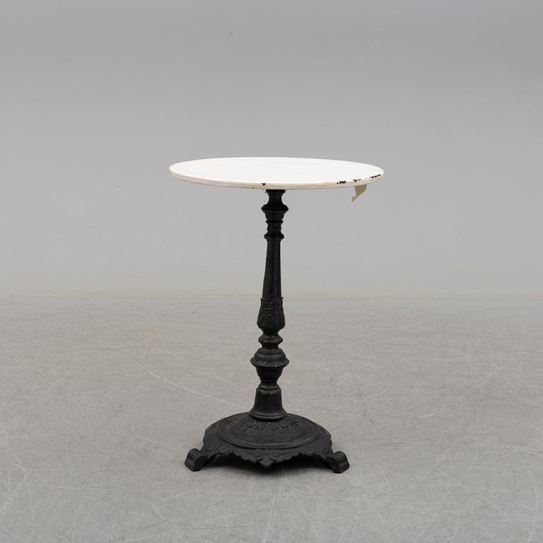 A No 31 cast iron garden table by Ludvigsbergs Werkstad, Stockholm, circa 1900.