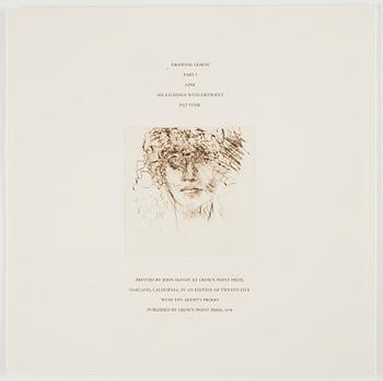 Pat Steir, Portfolio "Drawing lesson Part I - Line".
