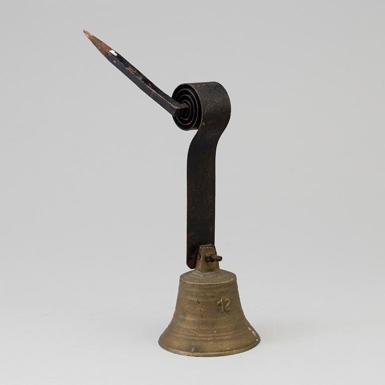 A 19th century door bell, 19th century.