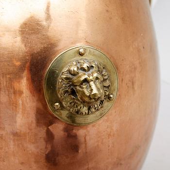 VATTENTUNNA, koppar, sent 1800-tal.