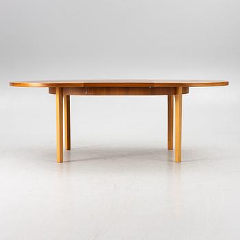 Dining table, walnut, 1960s.