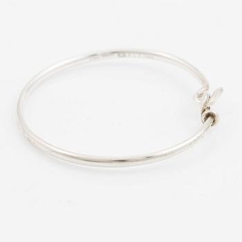 Vivianna Torun Bülow-Hübe, armring, sterlingsilver, Danmark. För Georg Jensen.