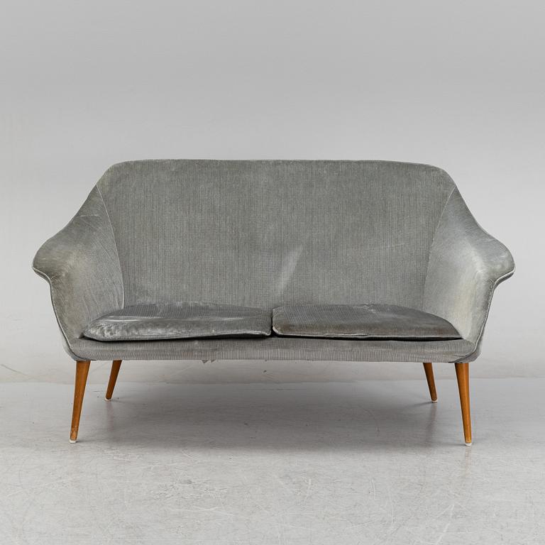 A sofa and easy chair, 'Tonga 48', Nordiska Kompaniet, 1950's.