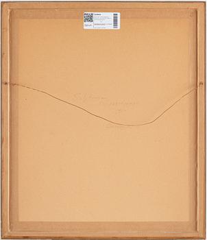 MAX WALTER SVANBERG, gouache, signed MAx Walters and dated 52.