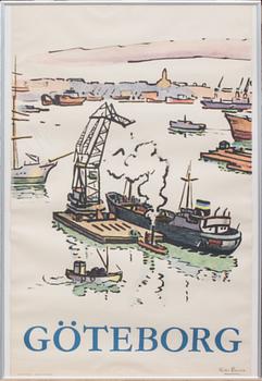 AFFISCH, "Göteborg", Folke Persson, efter.