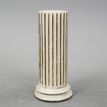 A late 18th century Gustavian column.