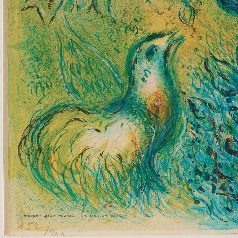 Marc Chagall Efter, "La flûte enchantée".