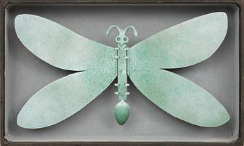 ROLF HAZELIUS, objekt, a tergo signerad o daterad -99.