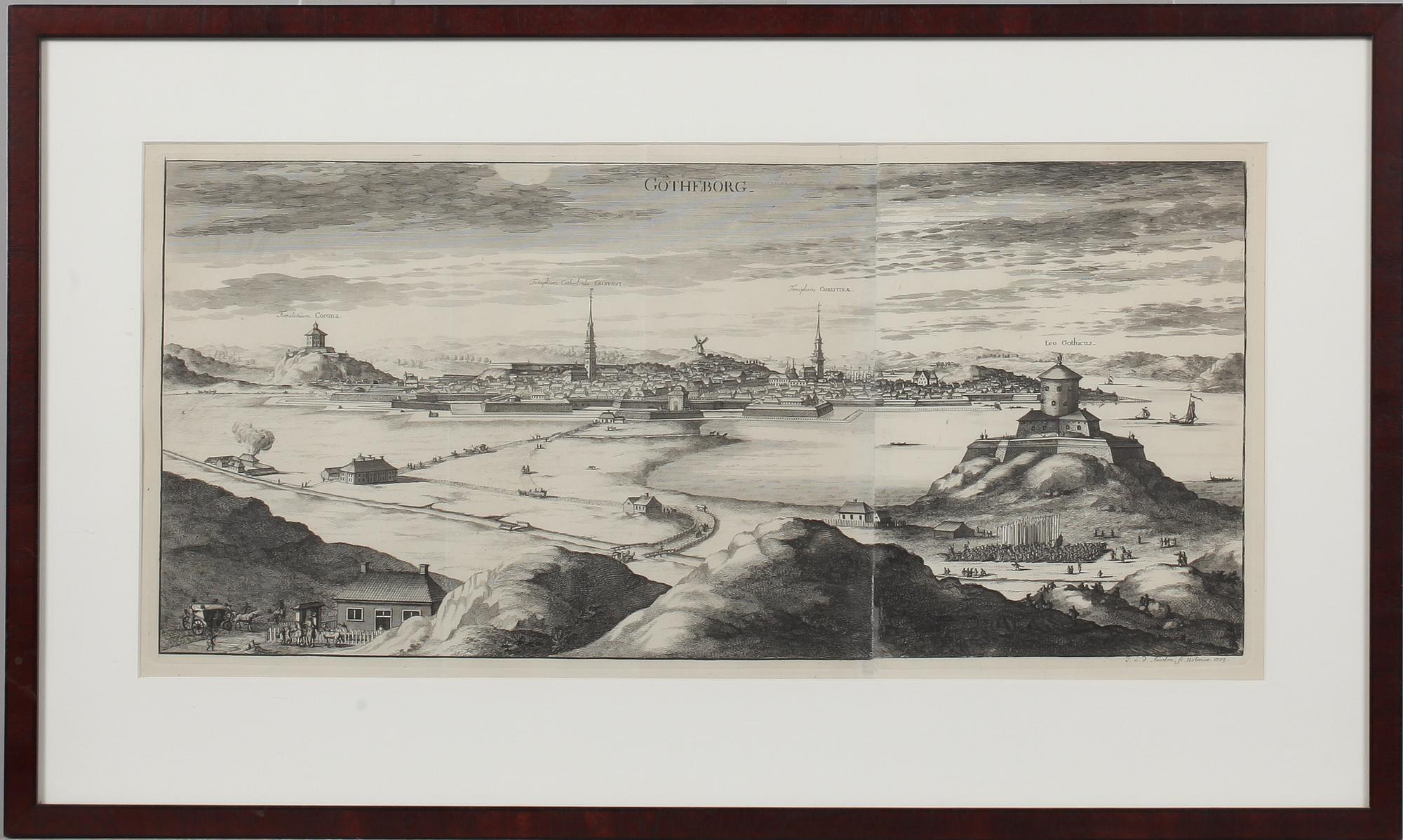 KOPPARSTICK, 4 st, Johannes van den Aveelen.