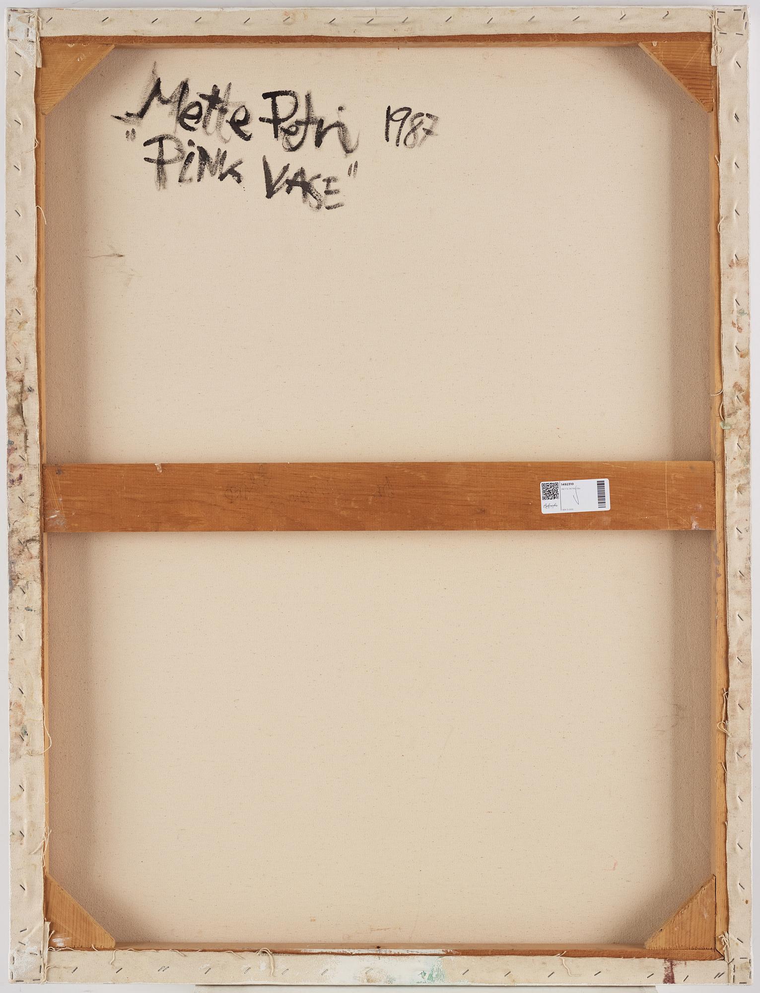 Mette Petri, "Pink vase".