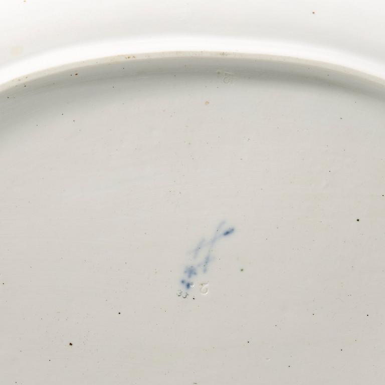 A Meissen tray, period of Marcolini (1774-1814).