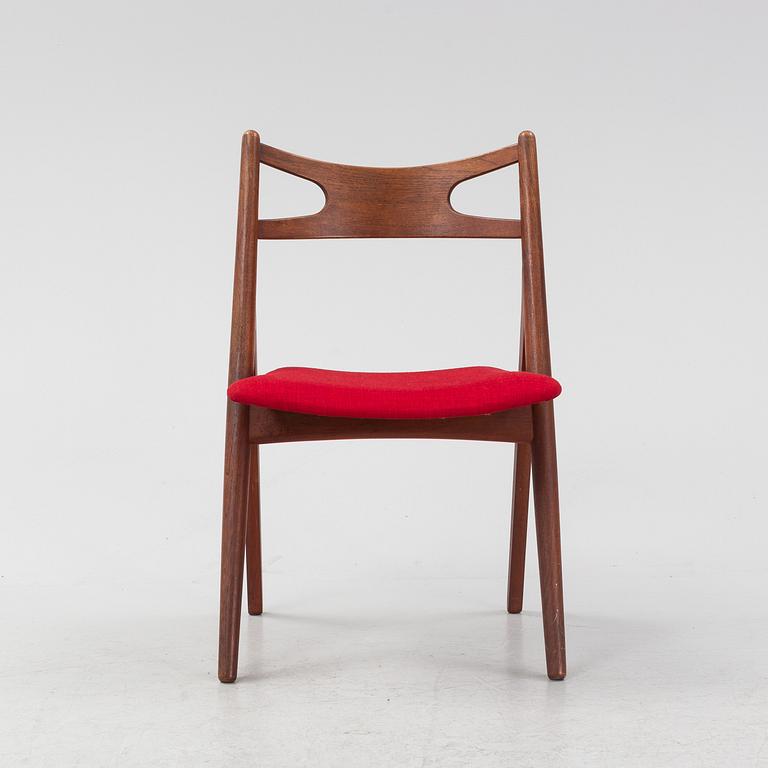Hans J Wegner, 'CH-29' / 'Savbukkestolen', Carl Hansen & Son, Odense, Danmark 1950-60-tal.