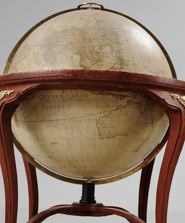 A pair of Swedish Terrestial and Celestial Globes by Anders Åkerman 1766 and Fredrik Akrel 1791.