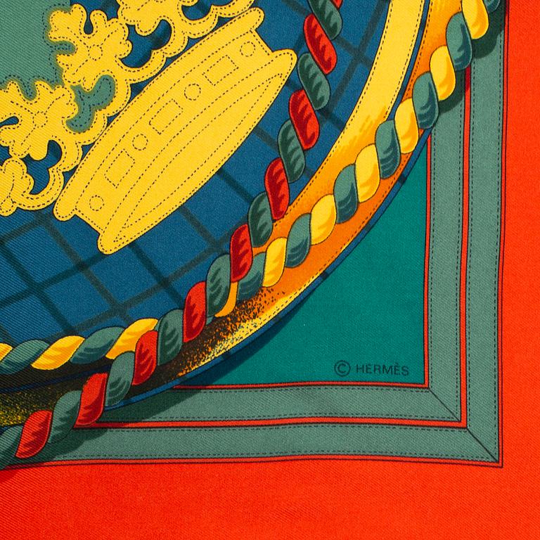 HERMÈS, scarf, "Grande Tenue".