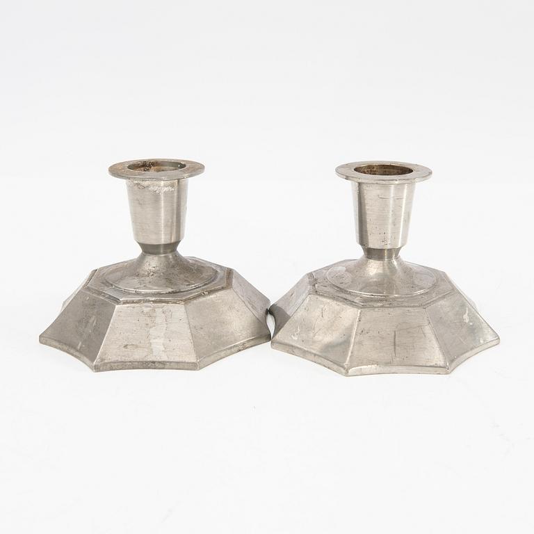 Just Andersen, ljusstakar, 4 par, Danmark, 1900-talets första hälft.