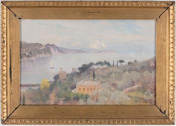 AXEL LINDMAN, olja på duk, signerad och daterad 1909.