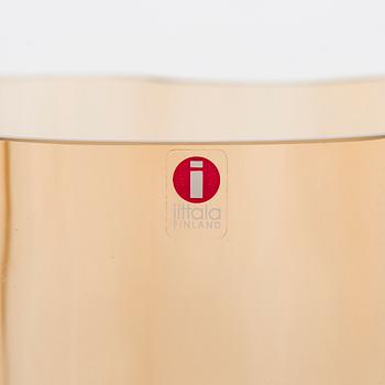 Alvar Aalto, vas, glas, "3030", 60-års jubileumsvas, signerad Alvar Aalto Iittala 1936-1996.