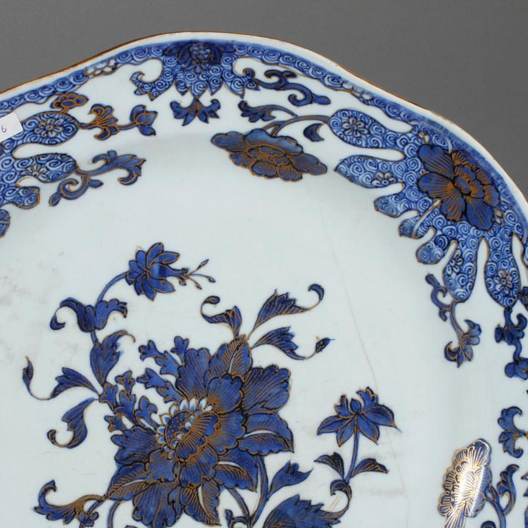 FAT, 2 st, porslin, Kina, 1700-tal.