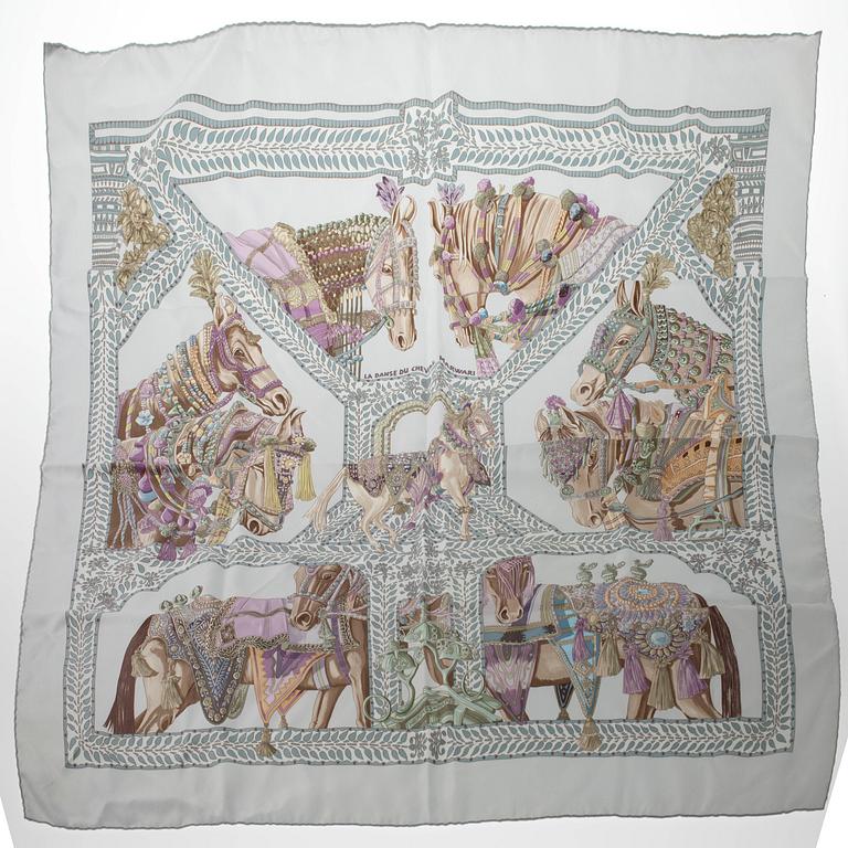 SCARF, "La Danse Du Cheval Marwari", Hermès.