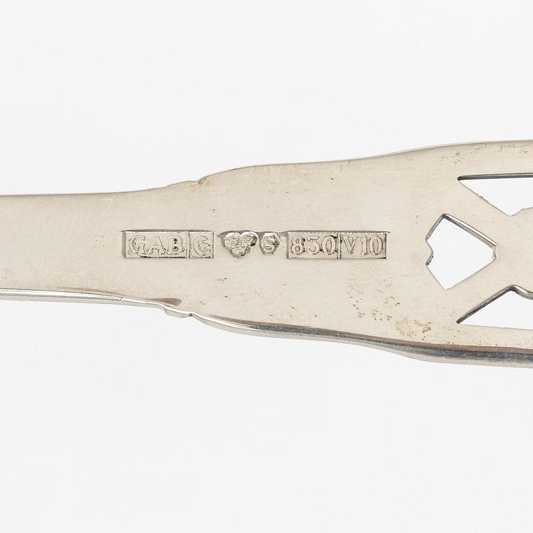 GAB, a 113 piece 'Princess' silver cutlery service, Eskilstuna 1995.