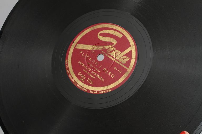 RESEGRAMMOFON, His Masters Voice, Tyskland, 1900-talets första hälft.