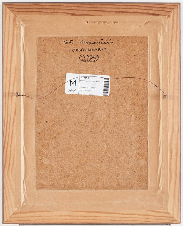 Krsto Hegedusic, "Orsic Klara".