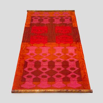 Viena Mertsalmi, tapestry, signed and dated 1968.