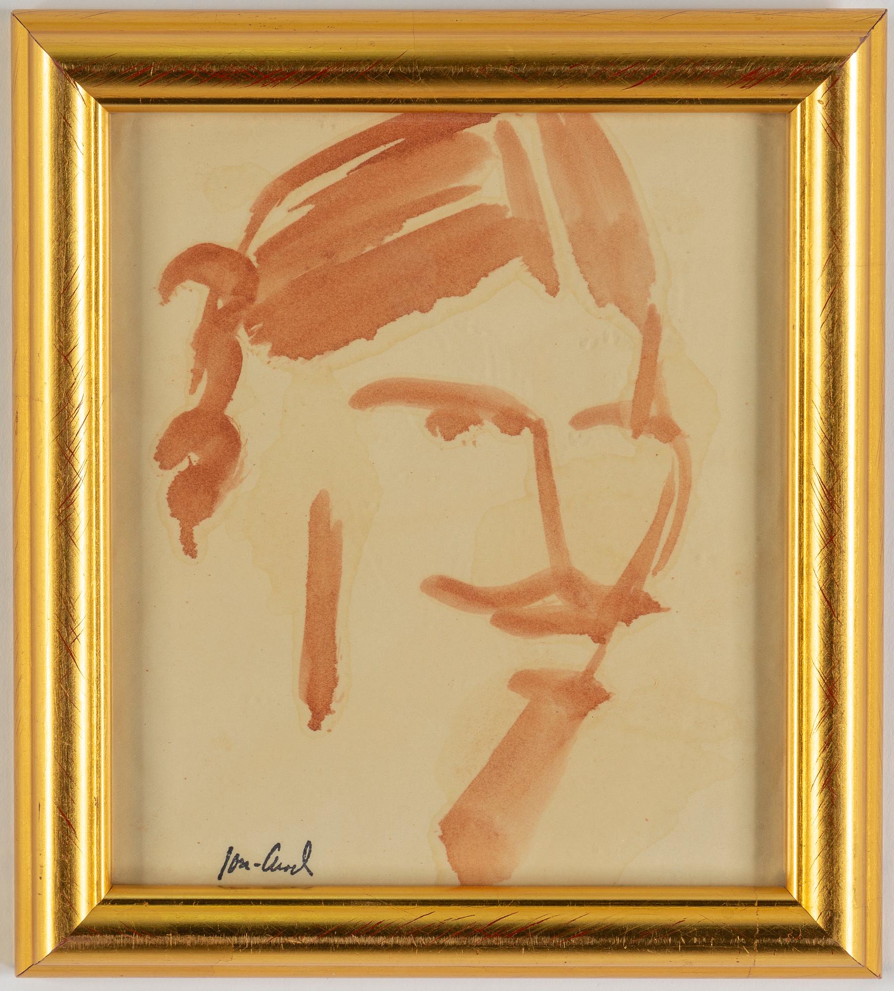 JOHN JON-AND, akvarell, stämeplsignerad.