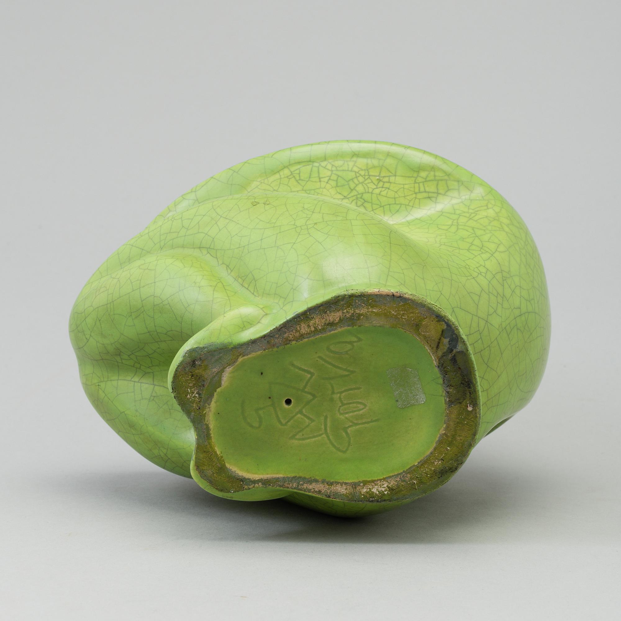 GÉZA GORKA, a ceranmic sculpture from Nógrádveröce, Hungary, 1930's.