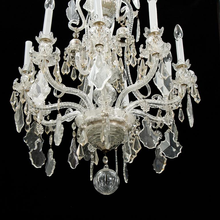 A venetian style chandelier, 20th century.